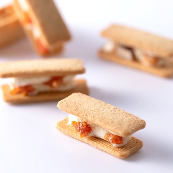 蜂屋柿くりーむさんど5個入